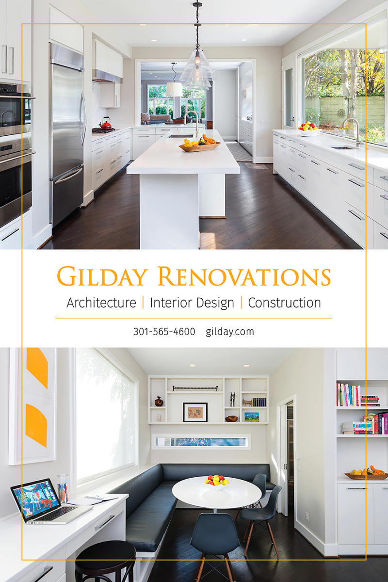 Gilday Renovations Home & Design ad